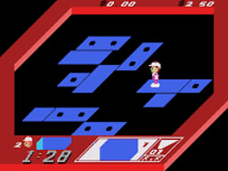 Rock n' Bolt running on the Sega SG-1000 / SC-3000 — in-game screenshot, 256×192, grabbed from the emulator