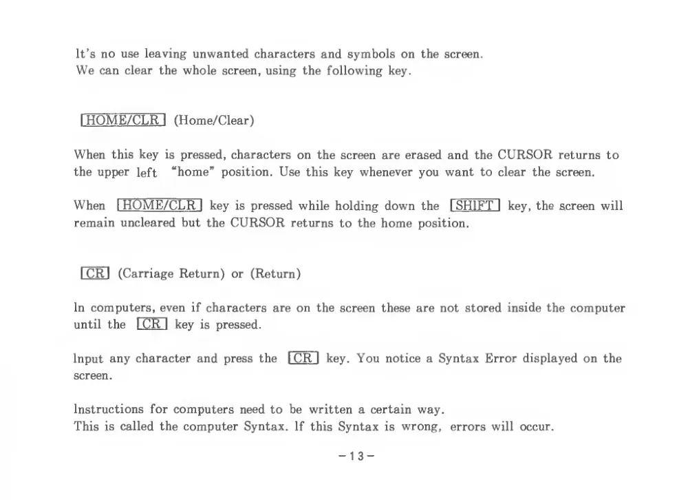 BASIC Level III (1983) — page 18 of 178, scanned from the printed manual