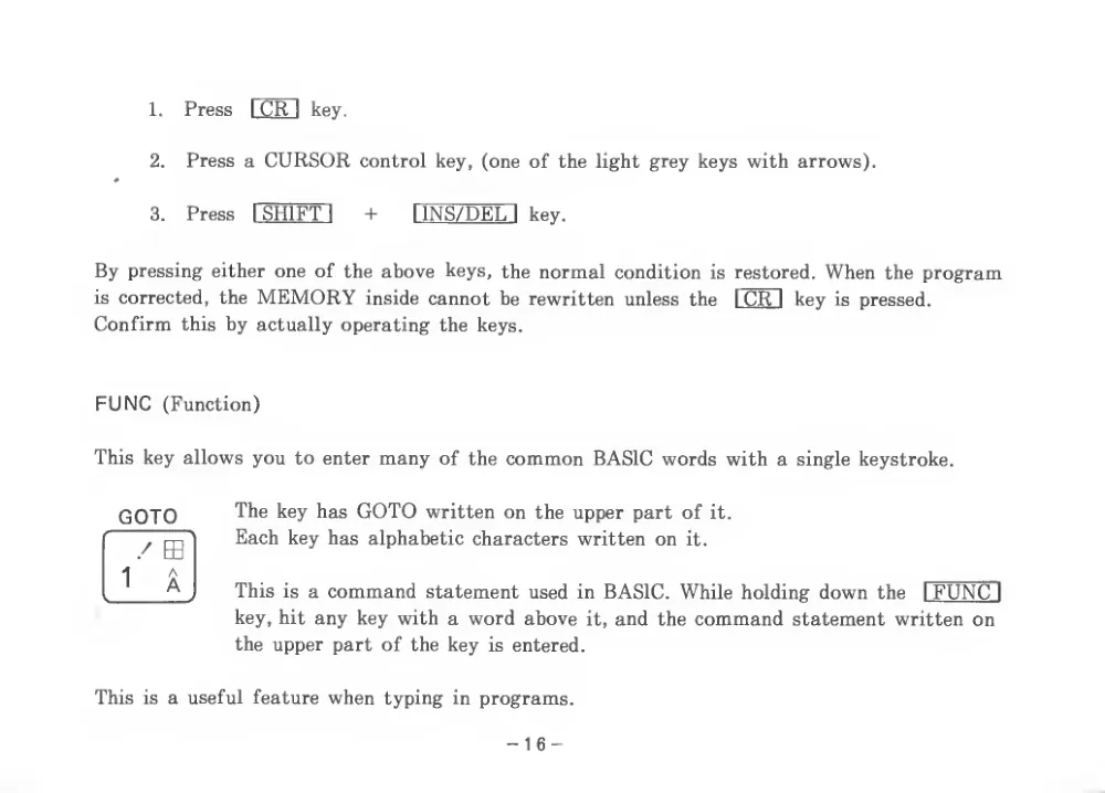 BASIC Level III (1983) — page 21 of 178, scanned from the printed manual