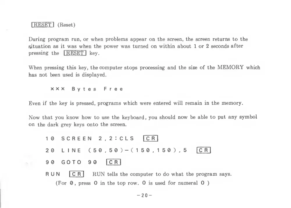 BASIC Level III (1983) — page 25 of 178, scanned from the printed manual