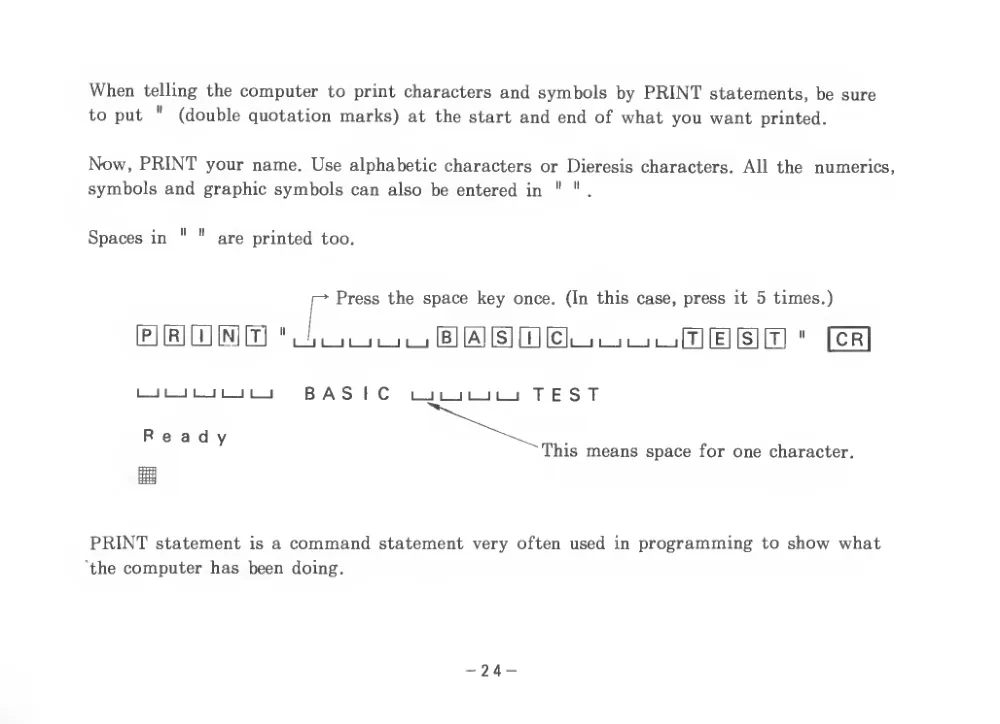 BASIC Level III (1983) — page 29 of 178, scanned from the printed manual