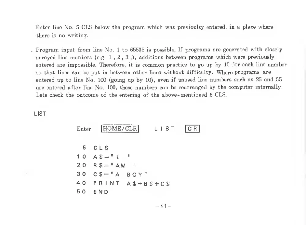 BASIC Level III (1983) — page 46 of 178, scanned from the printed manual