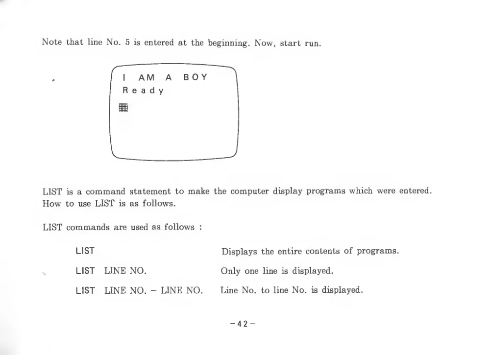 BASIC Level III (1983) — page 47 of 178, scanned from the printed manual