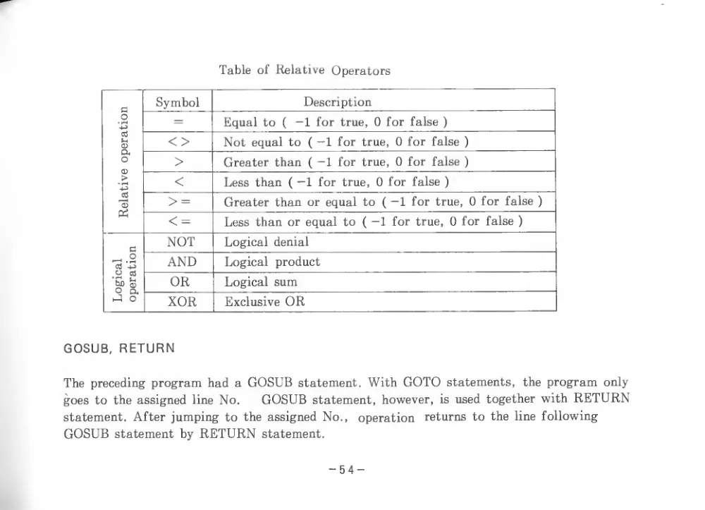 BASIC Level III (1983) — page 59 of 178, scanned from the printed manual