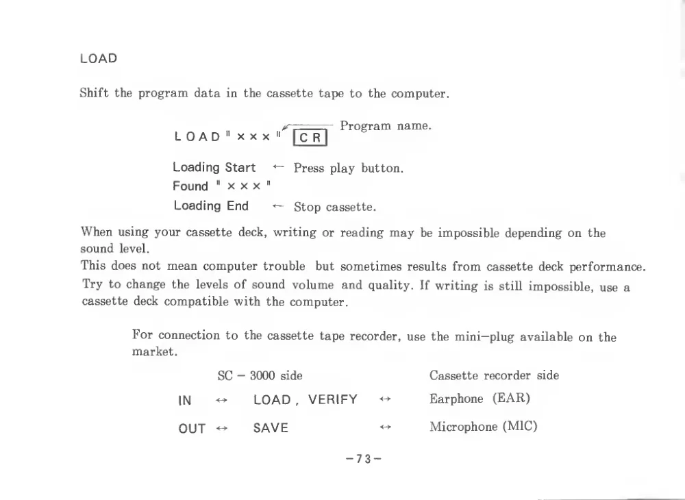 BASIC Level III (1983) — page 78 of 178, scanned from the printed manual