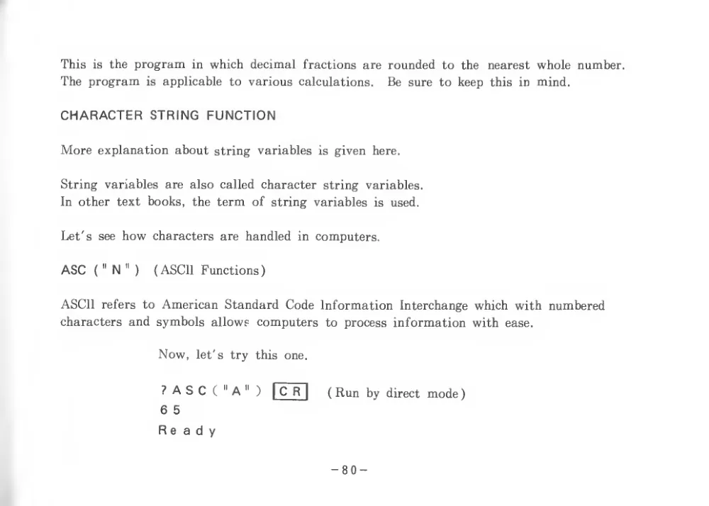 BASIC Level III (1983) — page 85 of 178, scanned from the printed manual