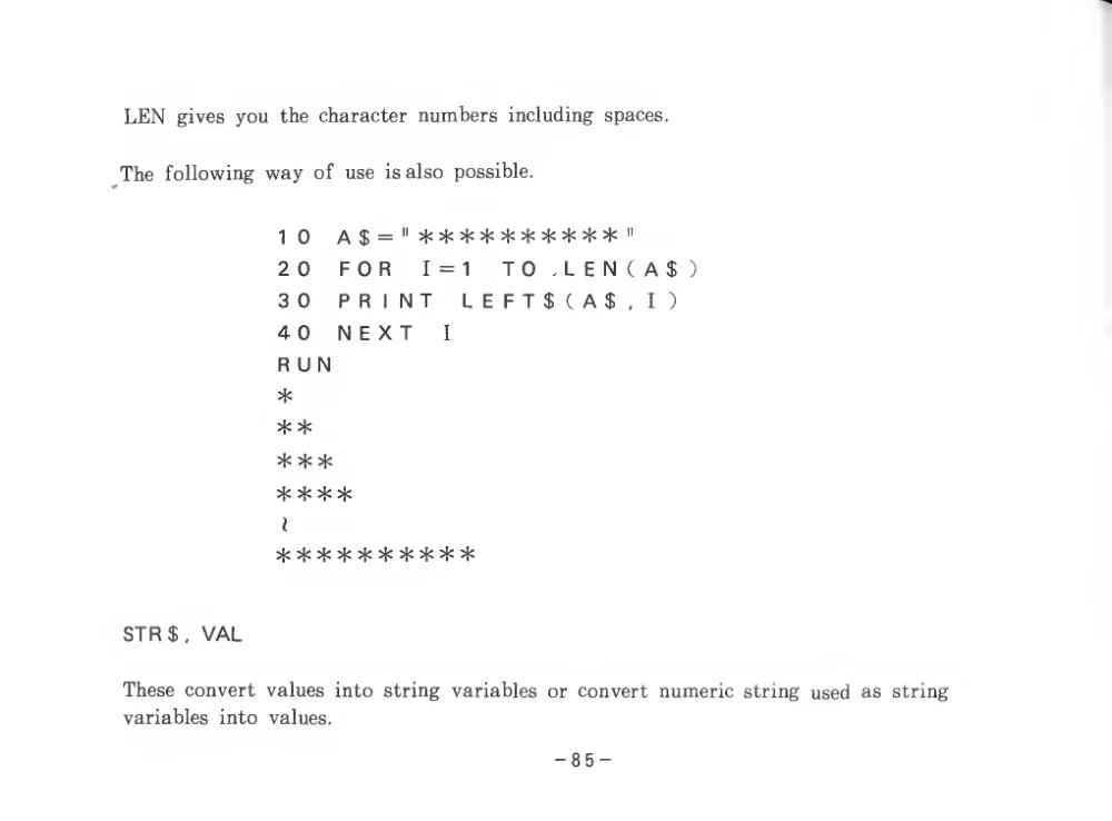 BASIC Level III (1983) — page 90 of 178, scanned from the printed manual