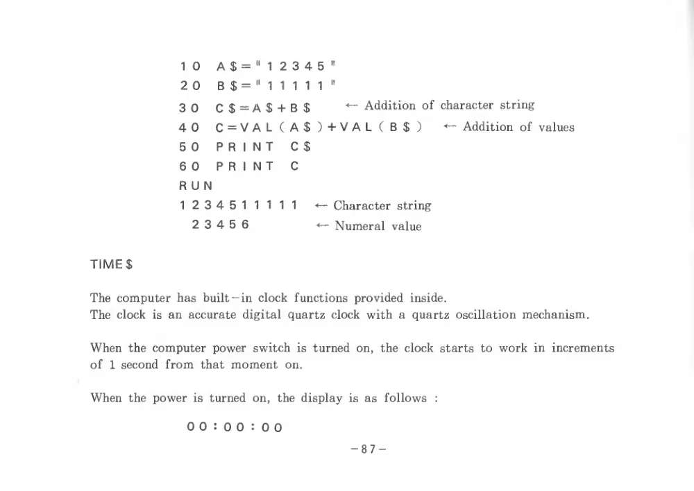 BASIC Level III (1983) — page 92 of 178, scanned from the printed manual