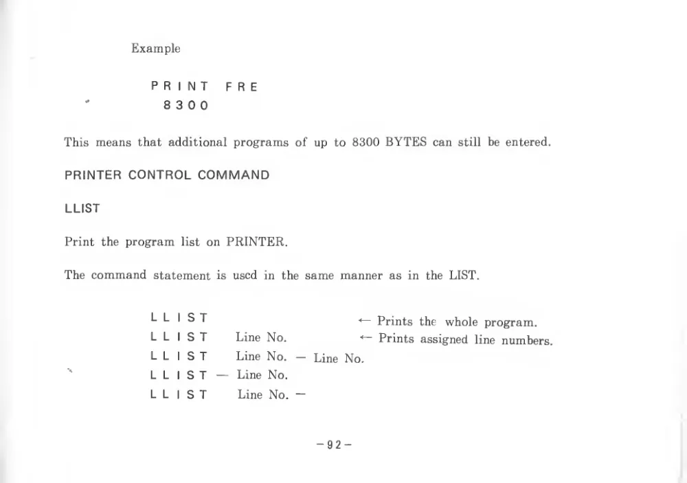 BASIC Level III (1983) — page 97 of 178, scanned from the printed manual