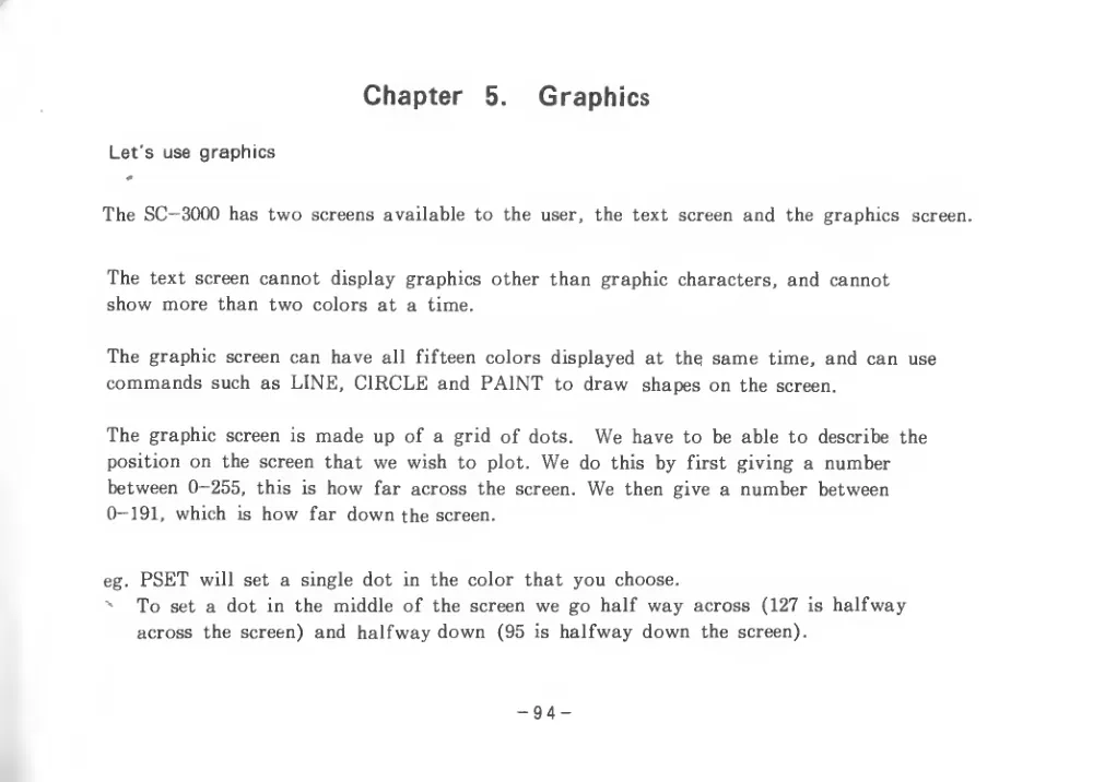 BASIC Level III (1983) — page 99 of 178, scanned from the printed manual