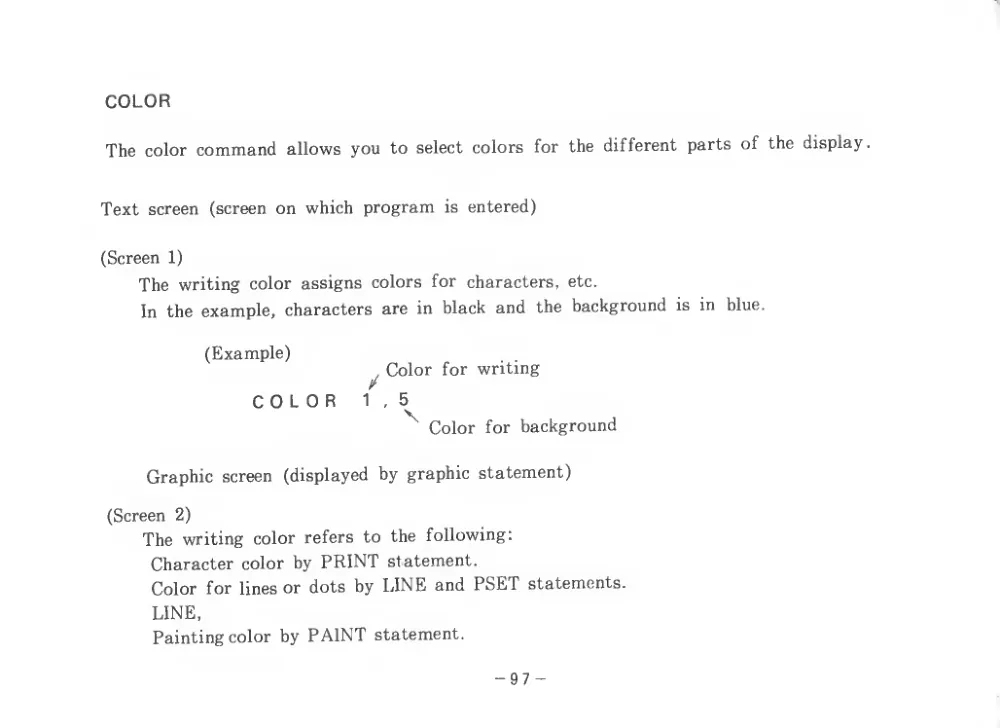 BASIC Level III (1983) — page 102 of 178, scanned from the printed manual