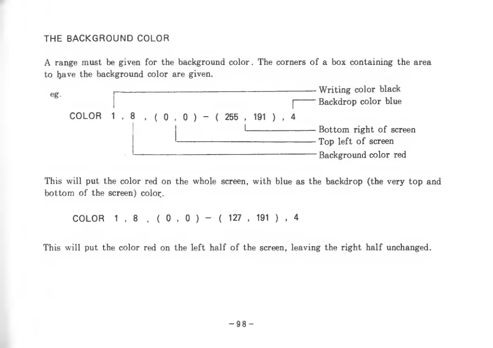 BASIC Level III (1983) — page 103 of 178, scanned from the printed manual