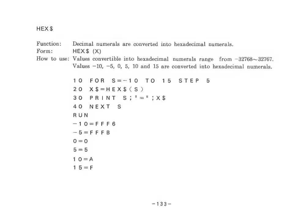 BASIC Level III (1983) — page 138 of 178, scanned from the printed manual