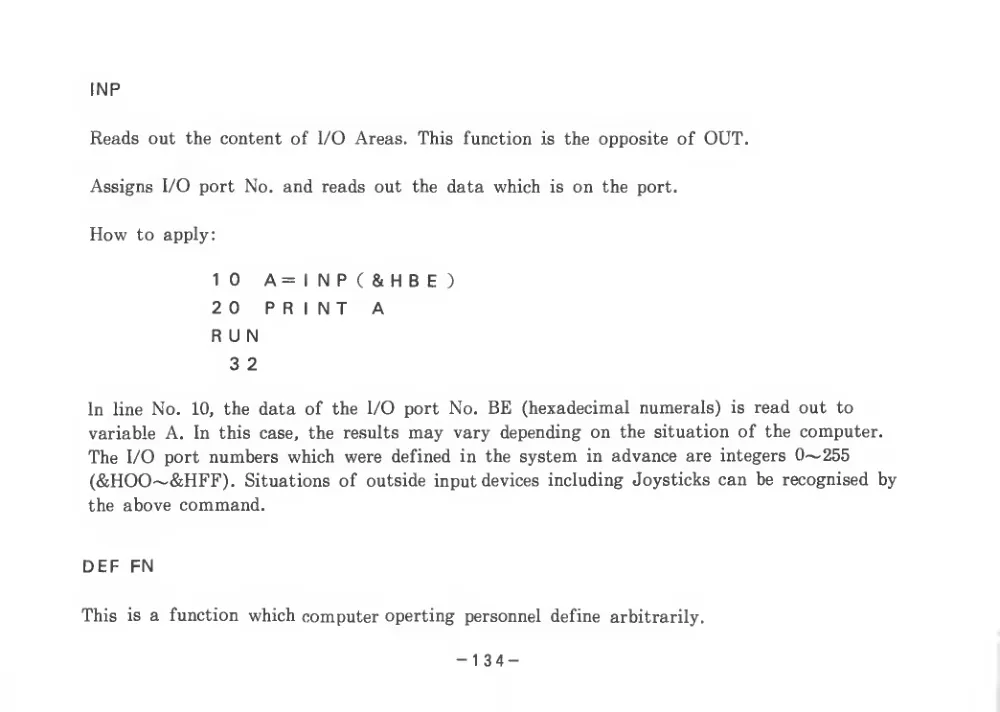 BASIC Level III (1983) — page 139 of 178, scanned from the printed manual