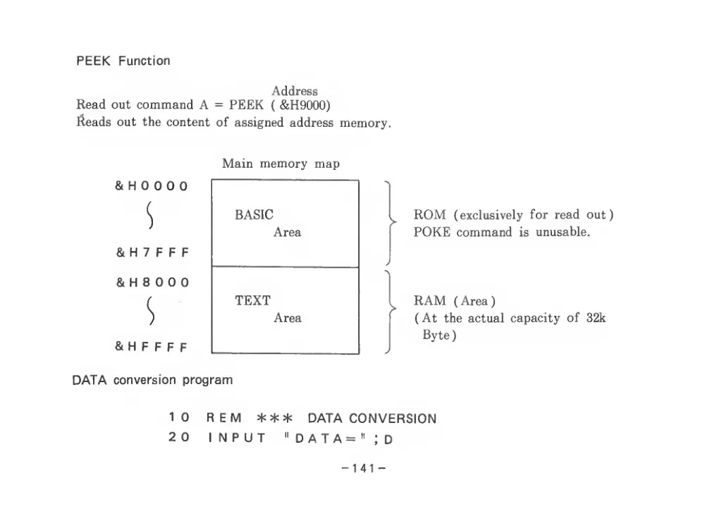 BASIC Level III (1983) — page 146 of 178, scanned from the printed manual