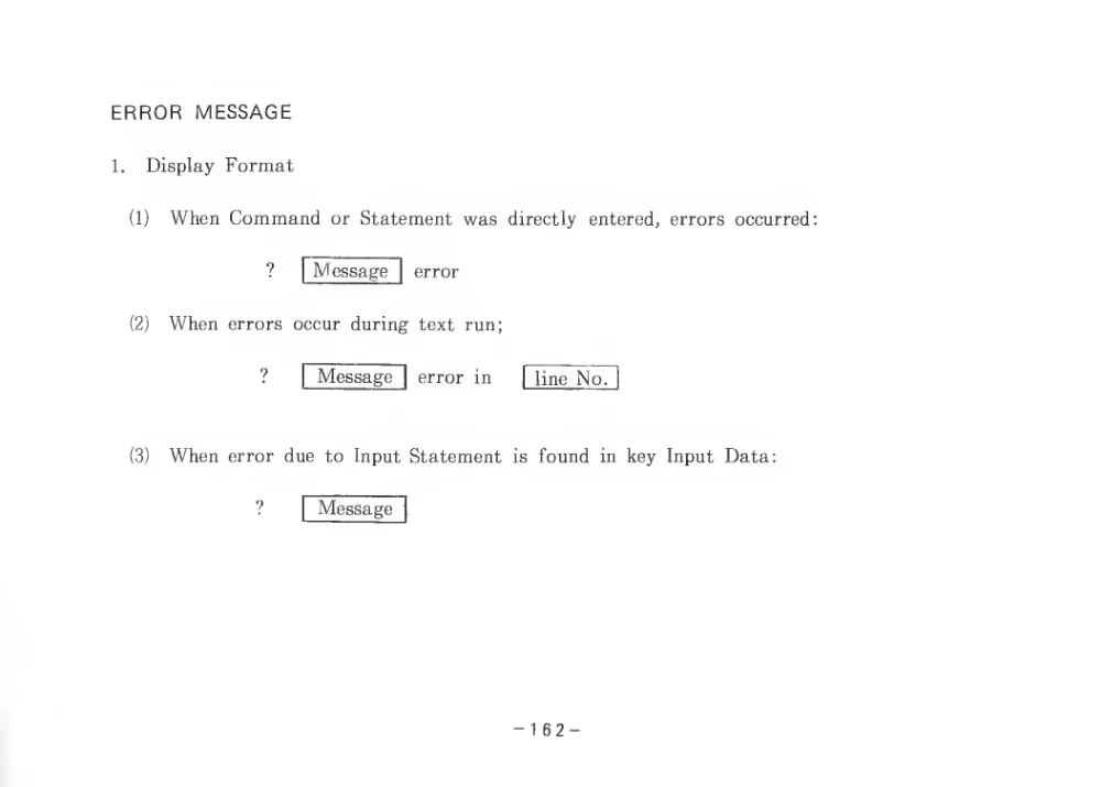 BASIC Level III (1983) — page 167 of 178, scanned from the printed manual