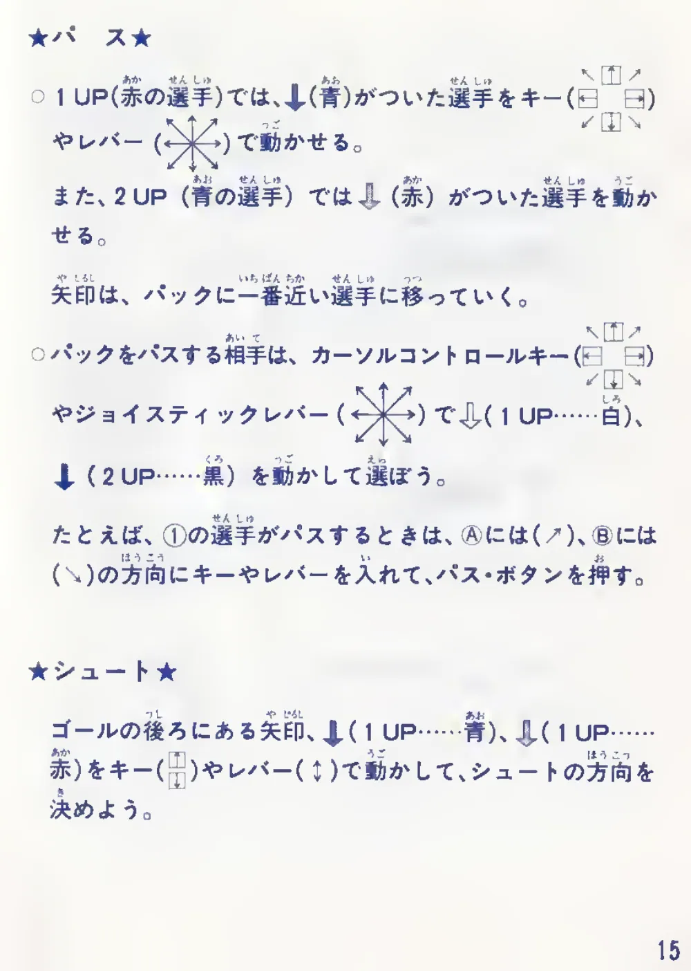 Champion Ice Hockey (1985) — page 17 of 24, scanned from the printed manual