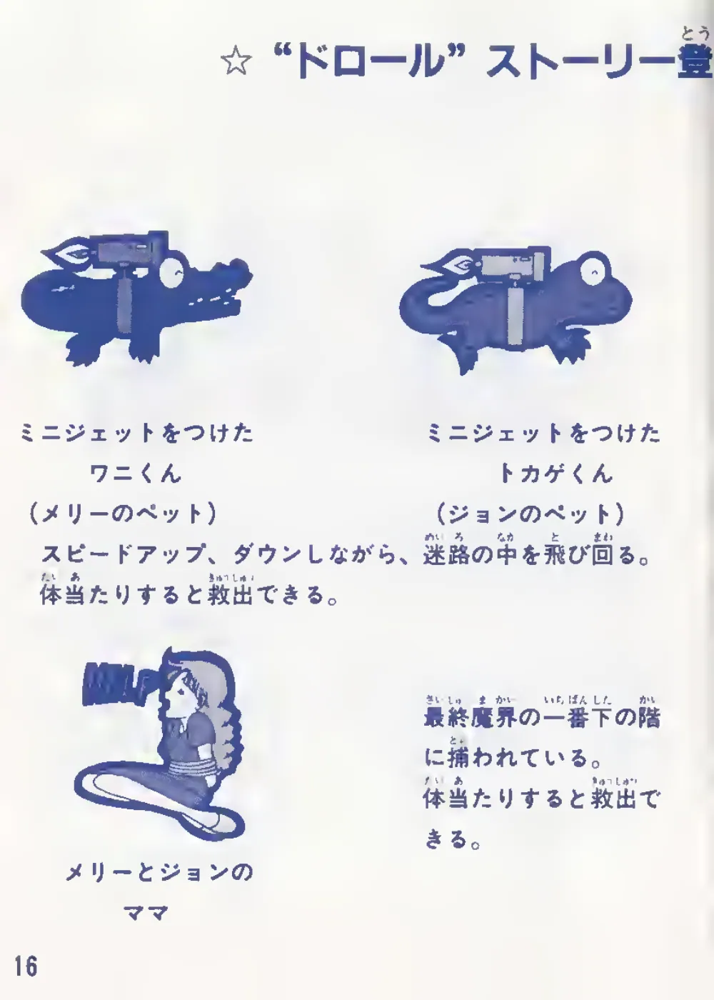 Drol (1985) — page 18 of 28, scanned from the printed manual