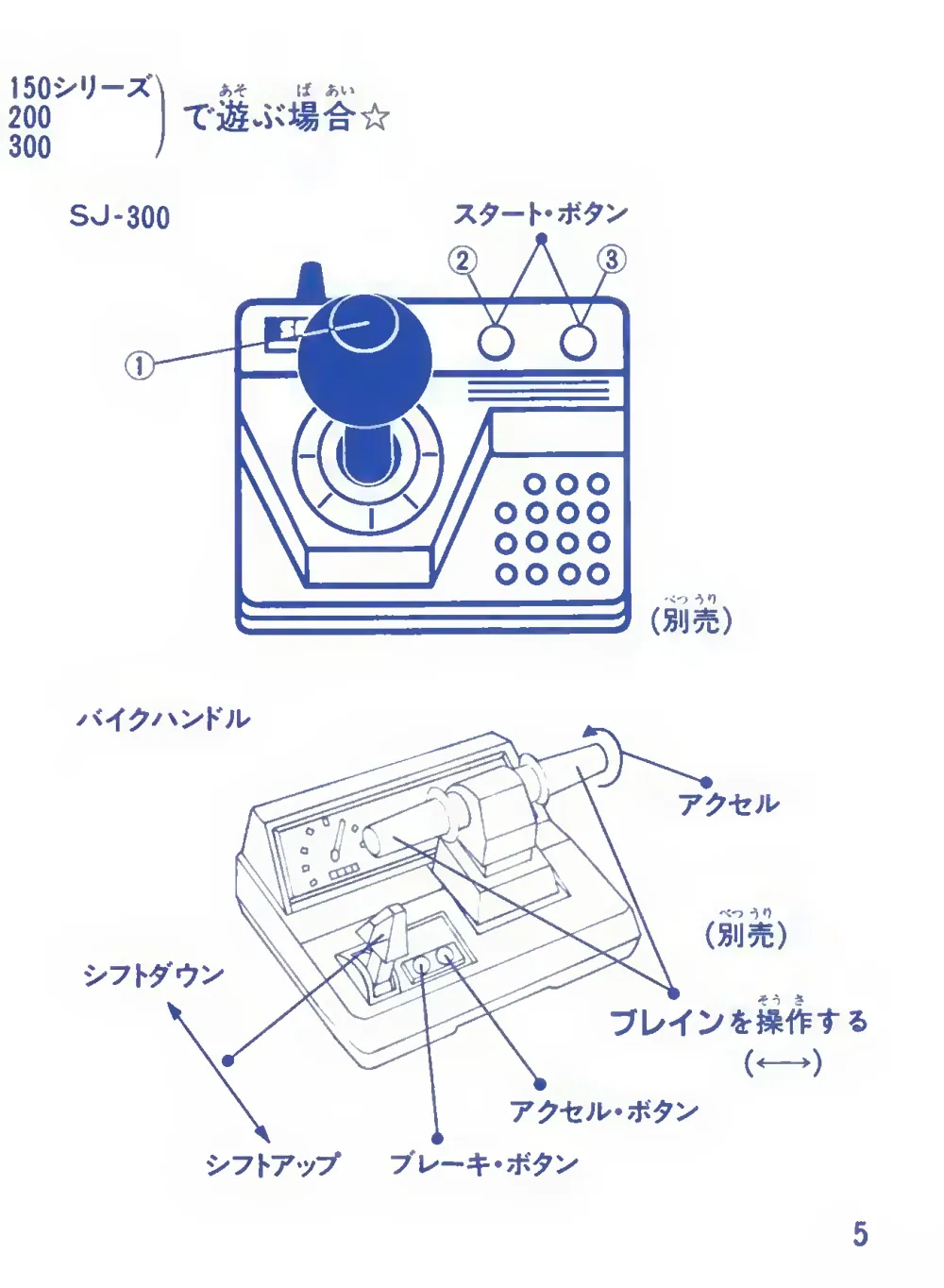 Hang-On II (1985) — page 7 of 20, scanned from the printed manual