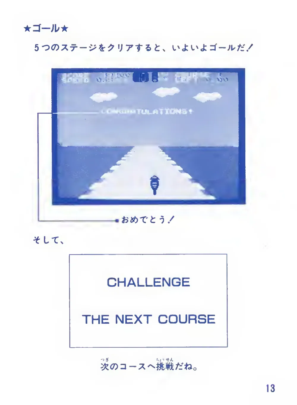 Hang-On II (1985) — page 15 of 20, scanned from the printed manual