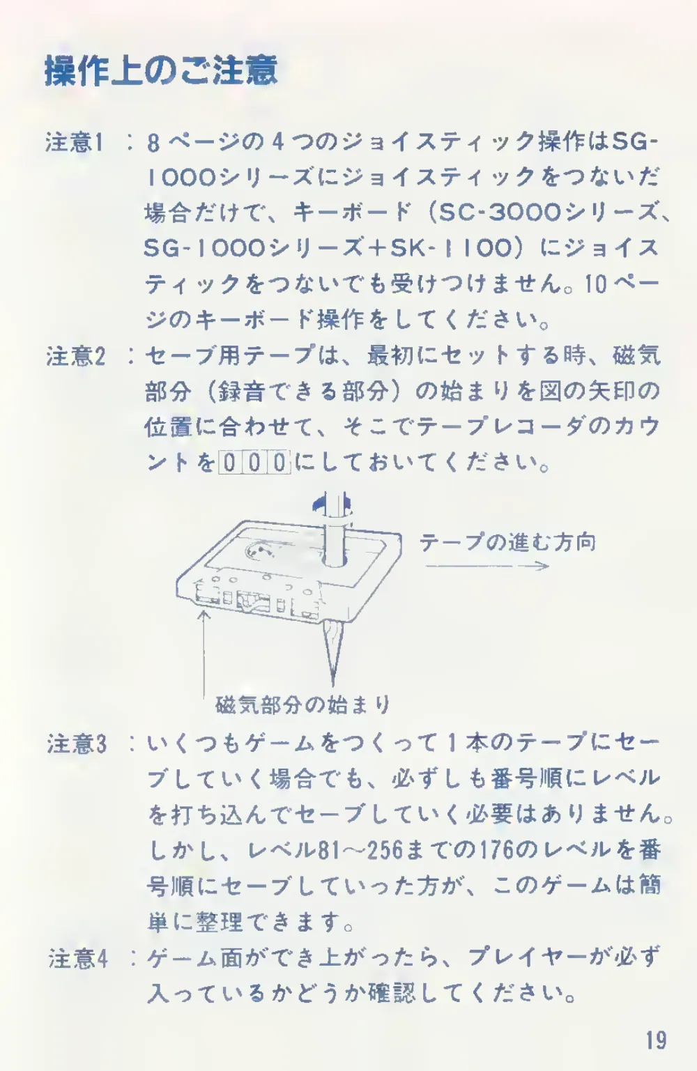 Lode Runner (1984) — page 21 of 27, scanned from the printed manual