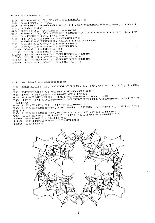 More Than 50 Programs for the sc-3000 — page 8 of 78, scanned from the printed manual
