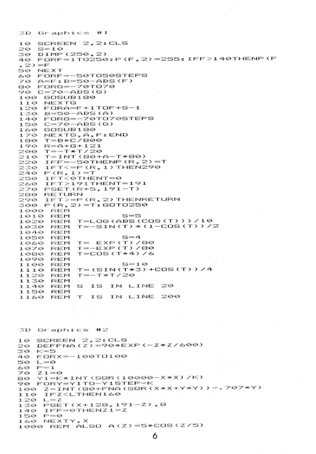 More Than 50 Programs for the sc-3000 — page 9 of 78, scanned from the printed manual