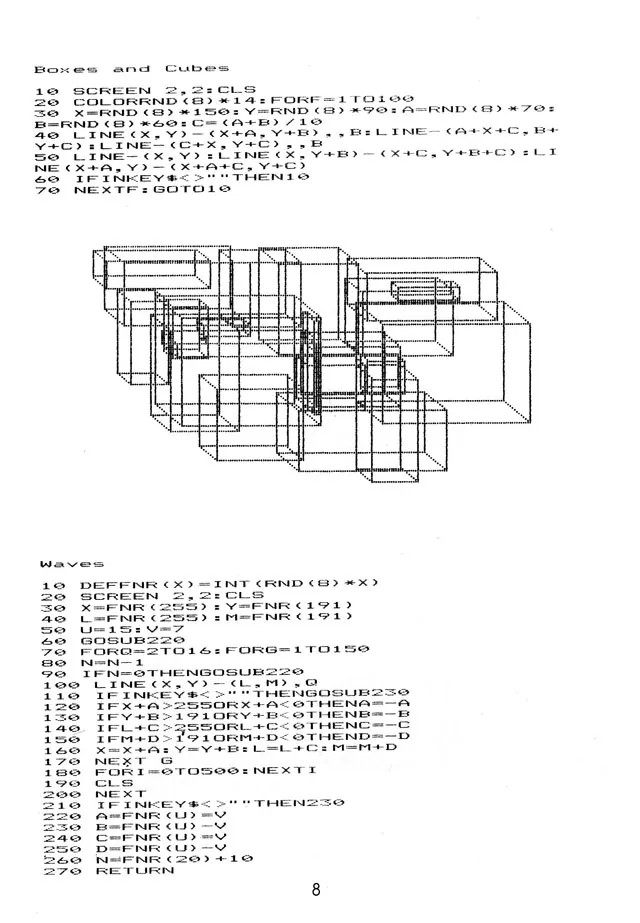 More Than 50 Programs for the sc-3000 — page 11 of 78, scanned from the printed manual