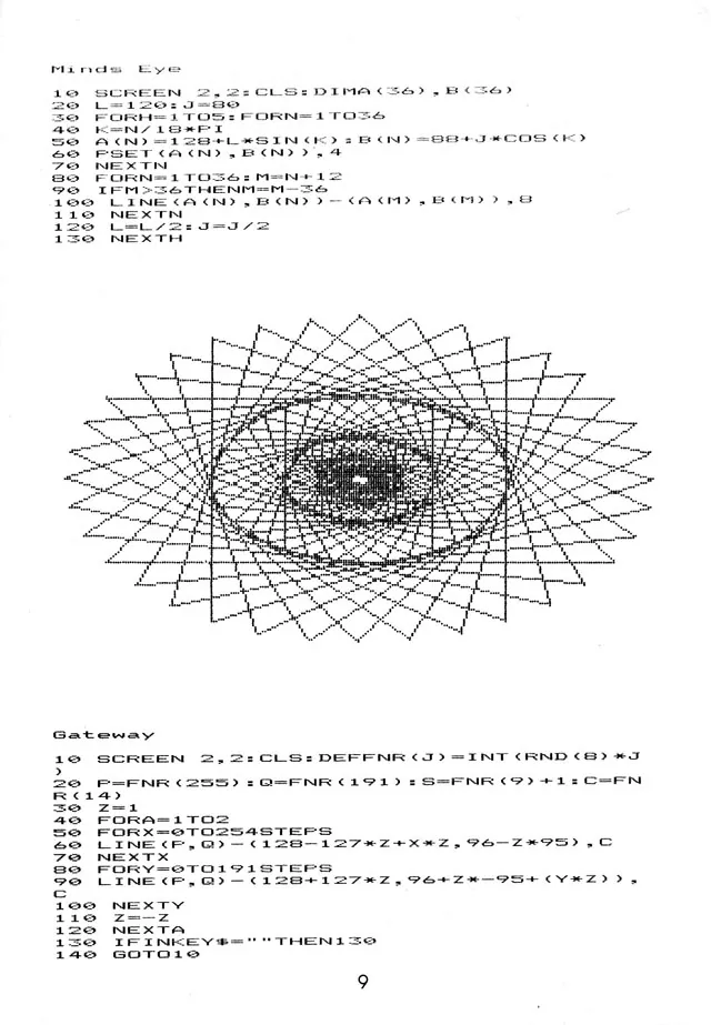 More Than 50 Programs for the sc-3000 — page 12 of 78, scanned from the printed manual