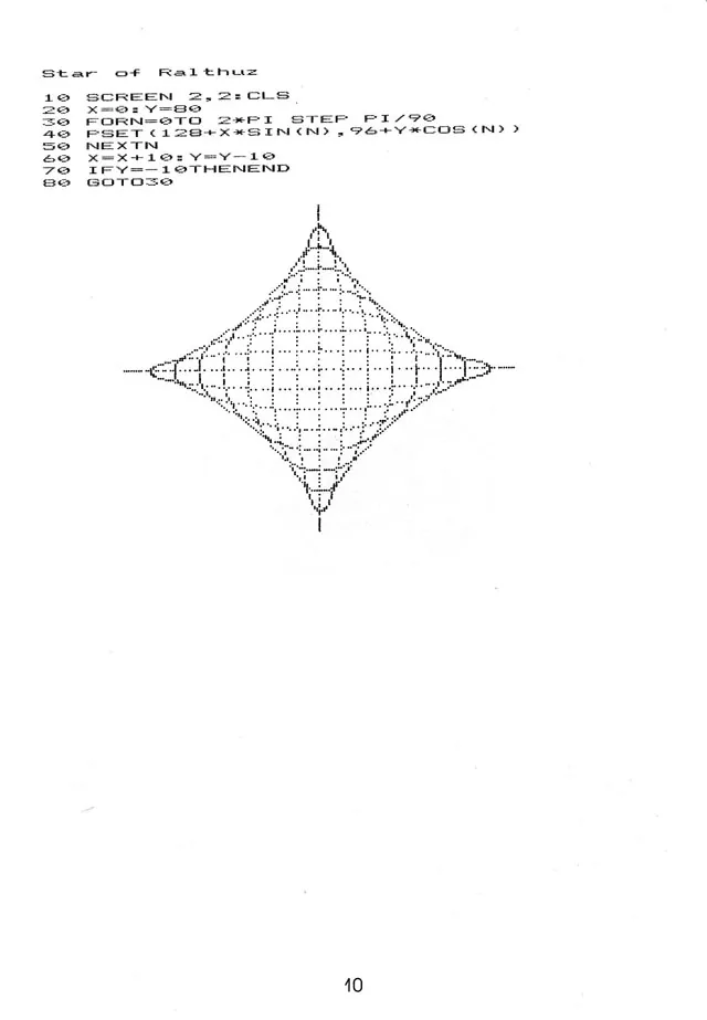 More Than 50 Programs for the sc-3000 — page 13 of 78, scanned from the printed manual