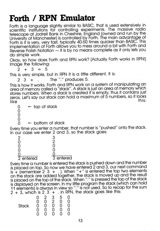 More Than 50 Programs for the sc-3000 — page 16 of 78, scanned from the printed manual