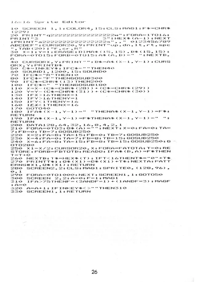 More Than 50 Programs for the sc-3000 — page 29 of 78, scanned from the printed manual