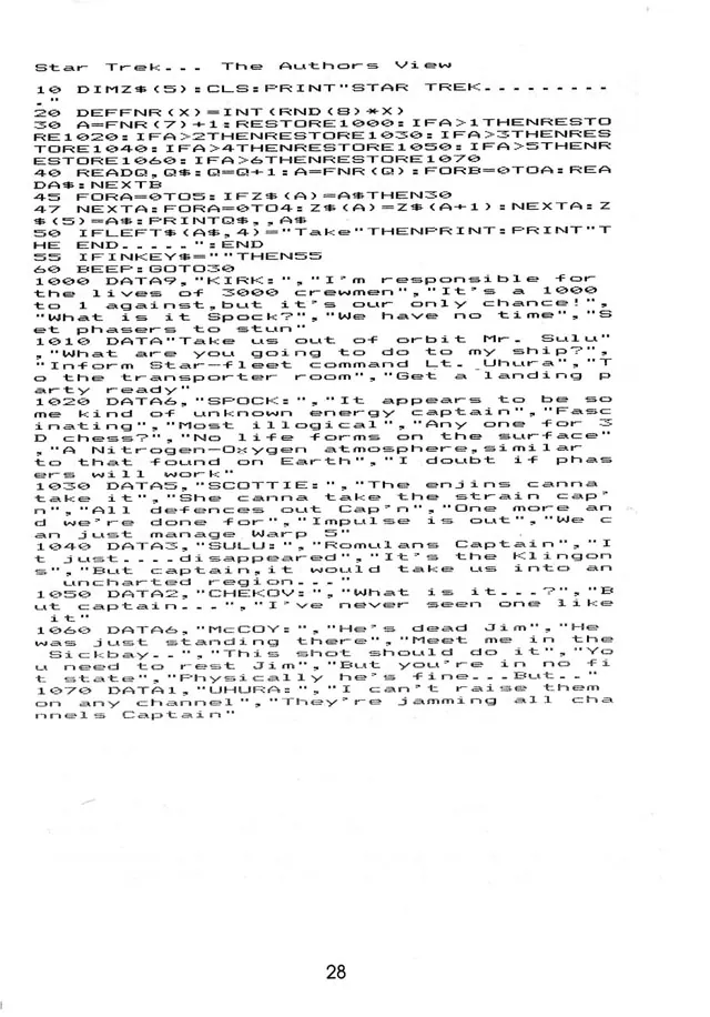 More Than 50 Programs for the sc-3000 — page 31 of 78, scanned from the printed manual