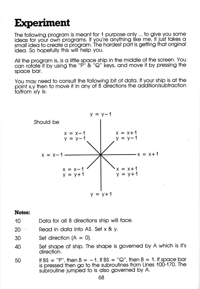 More Than 50 Programs for the sc-3000 — page 71 of 78, scanned from the printed manual