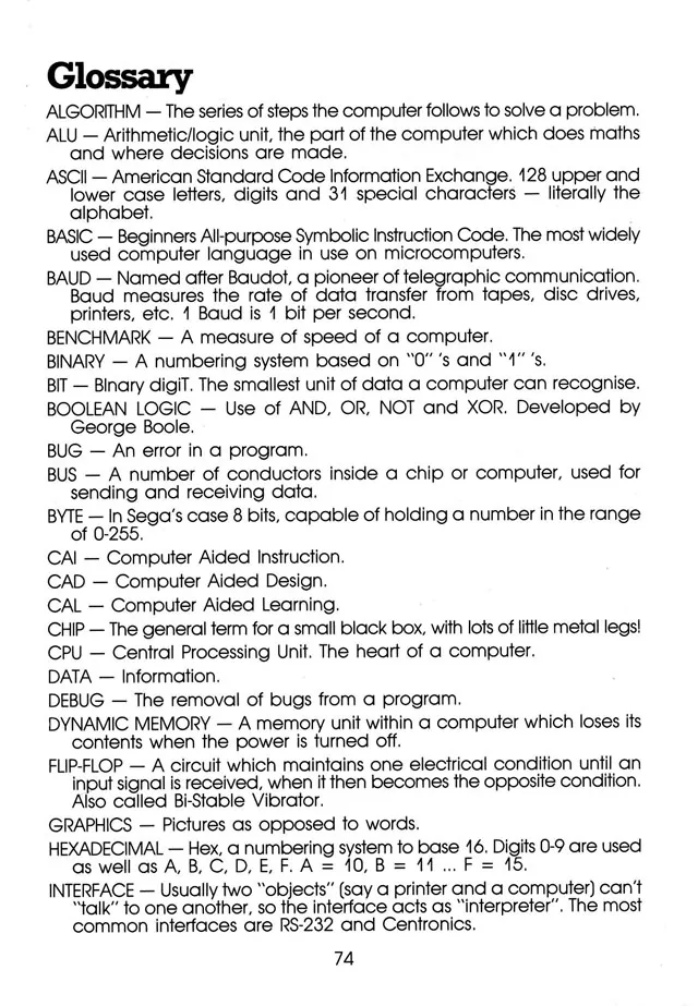 More Than 50 Programs for the sc-3000 — page 77 of 78, scanned from the printed manual