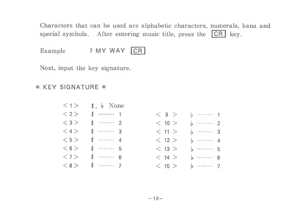 Music Editor (1983) — page 13 of 34, scanned from the printed manual