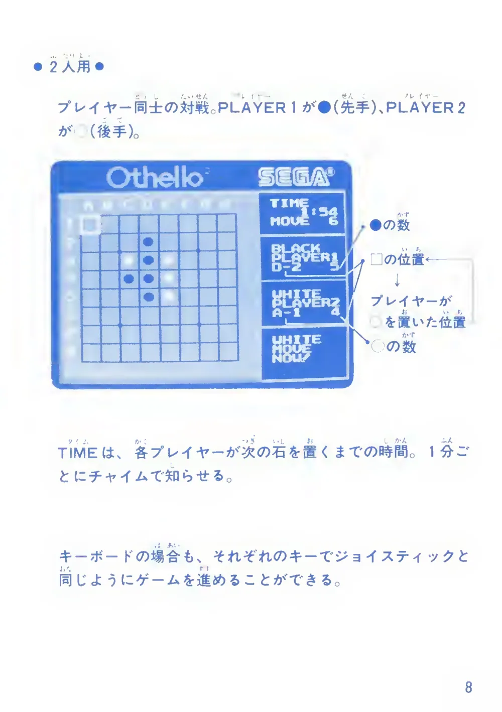Othello (1985) — page 9 of 24, scanned from the printed manual