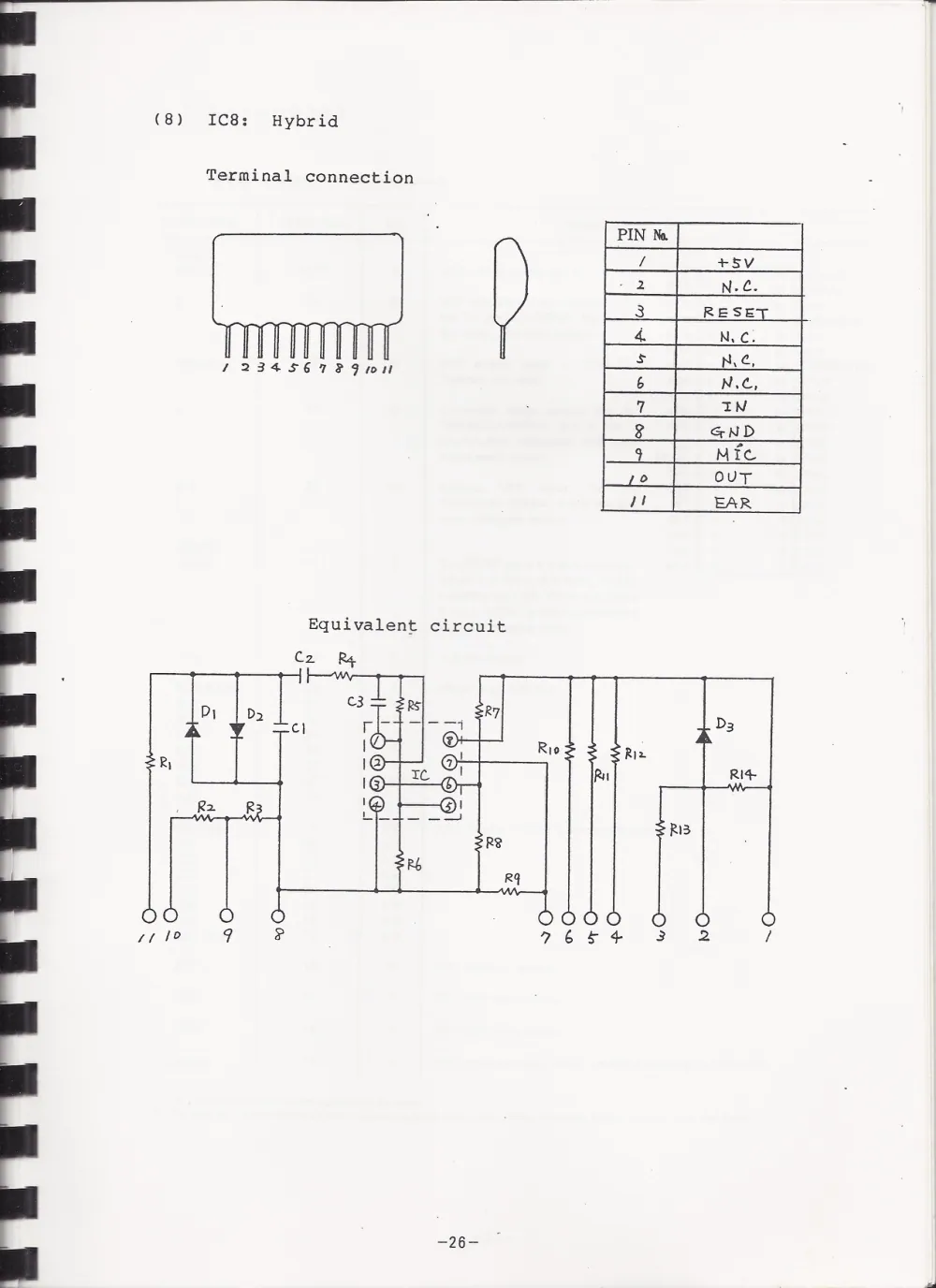 SC-3000ServiceManual — page 27 of 34, scanned from the printed manual