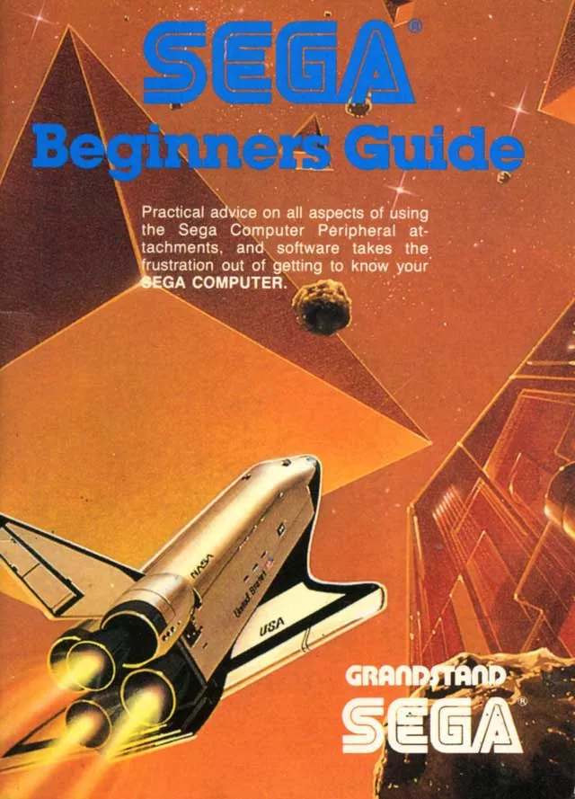 SEGA beginners-guide — page 1 of 72, scanned from the printed manual