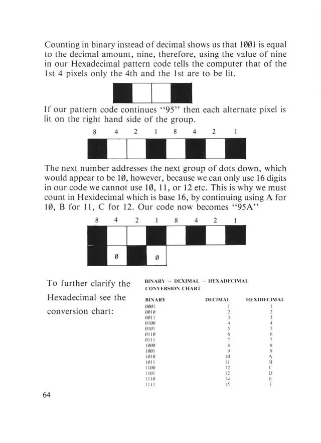 SEGA beginners-guide — page 64 of 72, scanned from the printed manual