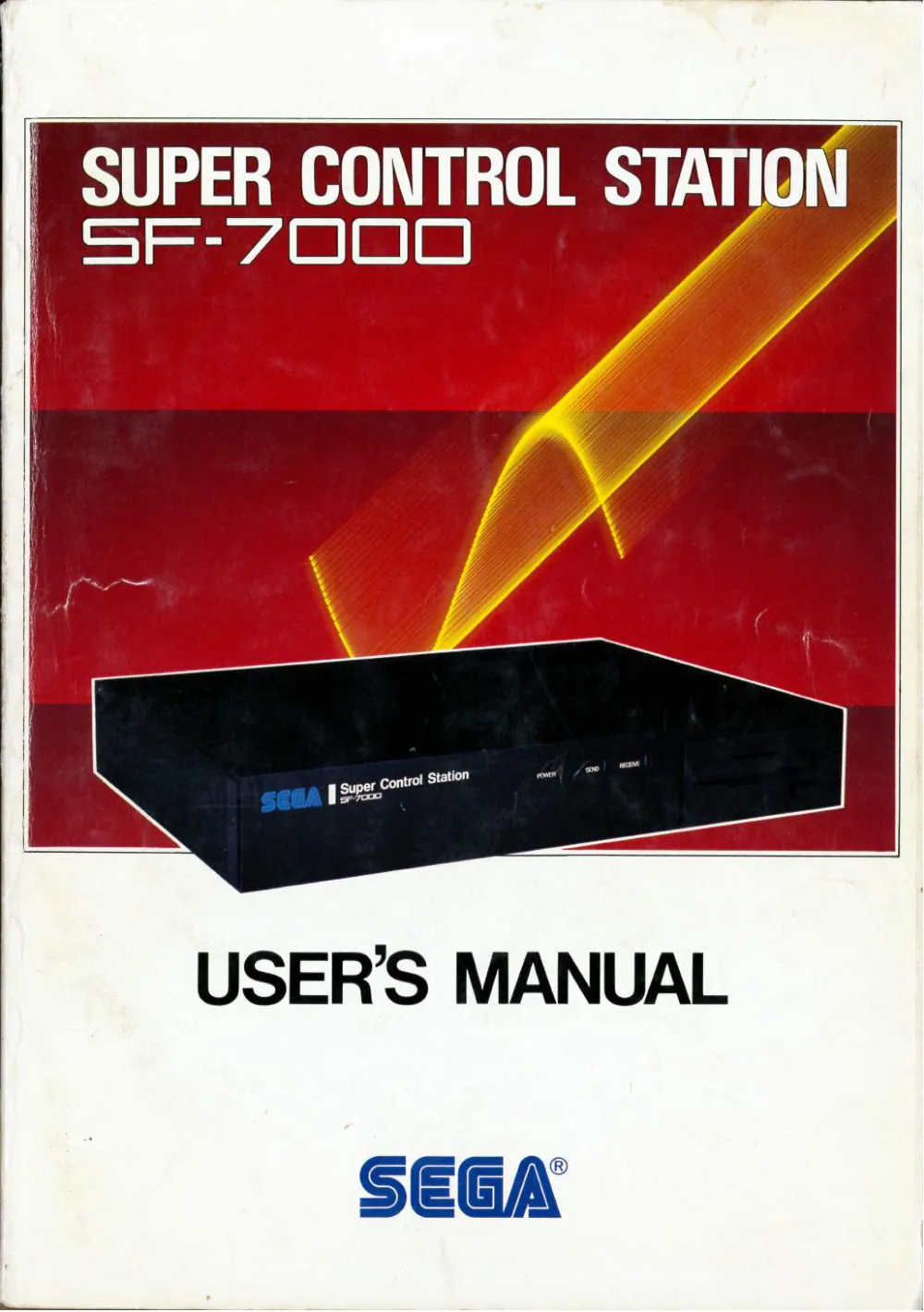 SF-7000 Super Control Station — User's Manual — page 1 of 240, scanned from the printed manual