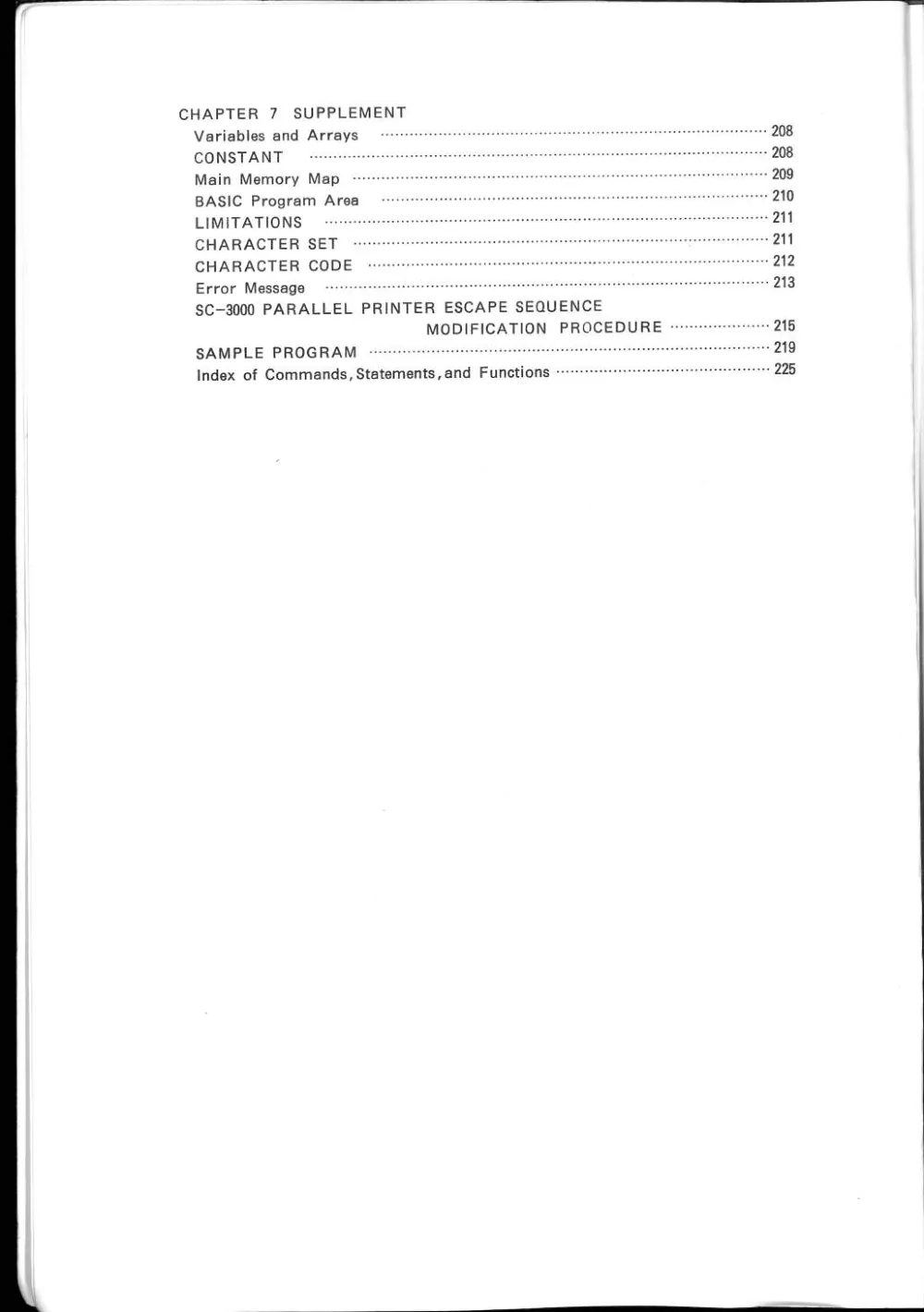 SF-7000 Super Control Station — User's Manual — page 6 of 240, scanned from the printed manual