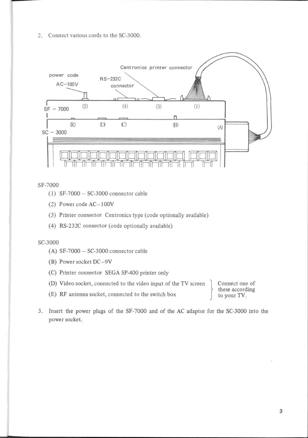 SF-7000 Super Control Station — User's Manual — page 9 of 240, scanned from the printed manual