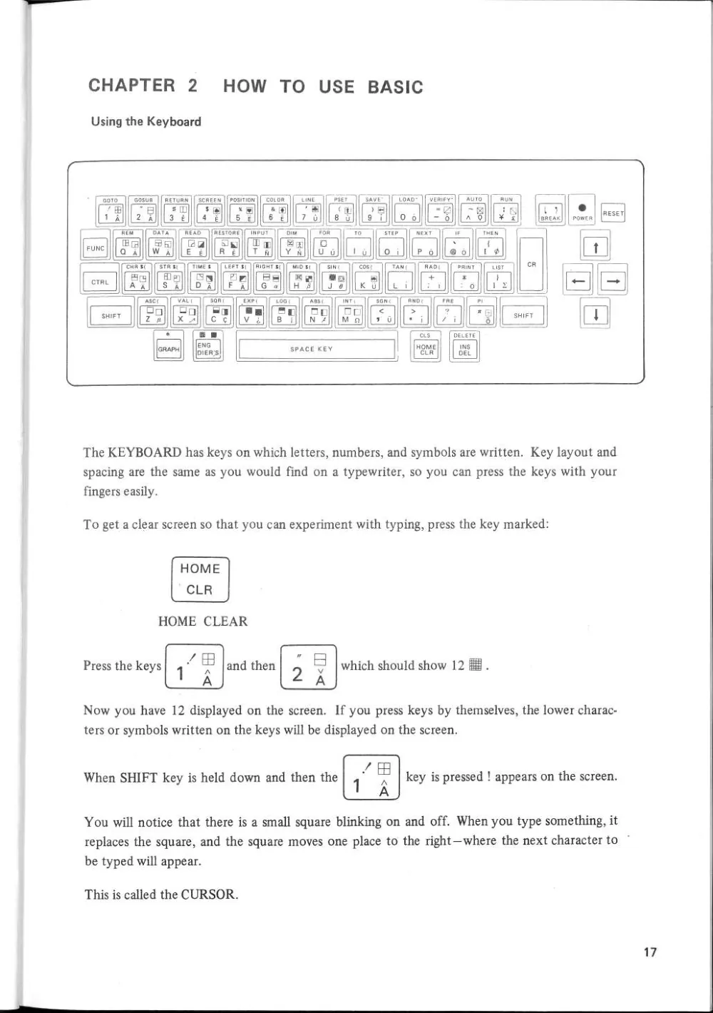 SF-7000 Super Control Station — User's Manual — page 23 of 240, scanned from the printed manual