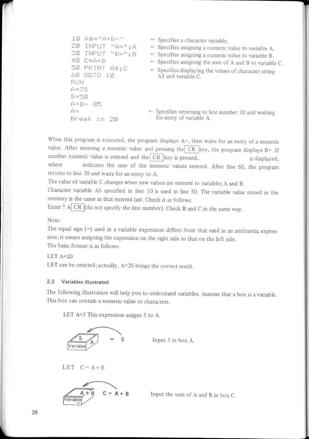 SF-7000 Super Control Station — User's Manual — page 34 of 240, scanned from the printed manual
