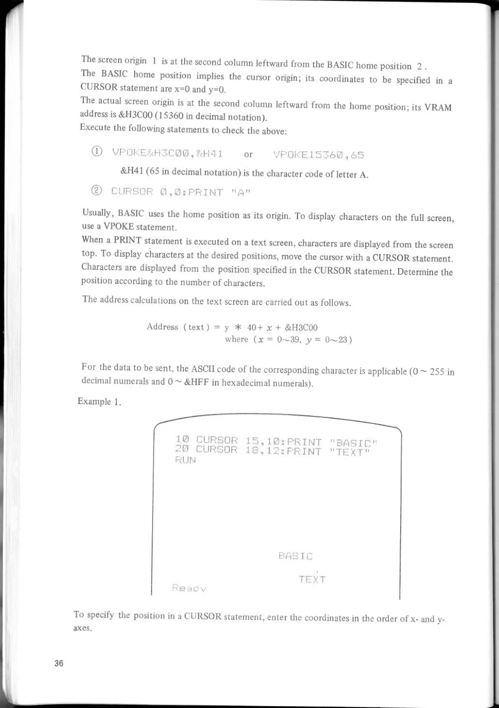 SF-7000 Super Control Station — User's Manual — page 42 of 240, scanned from the printed manual