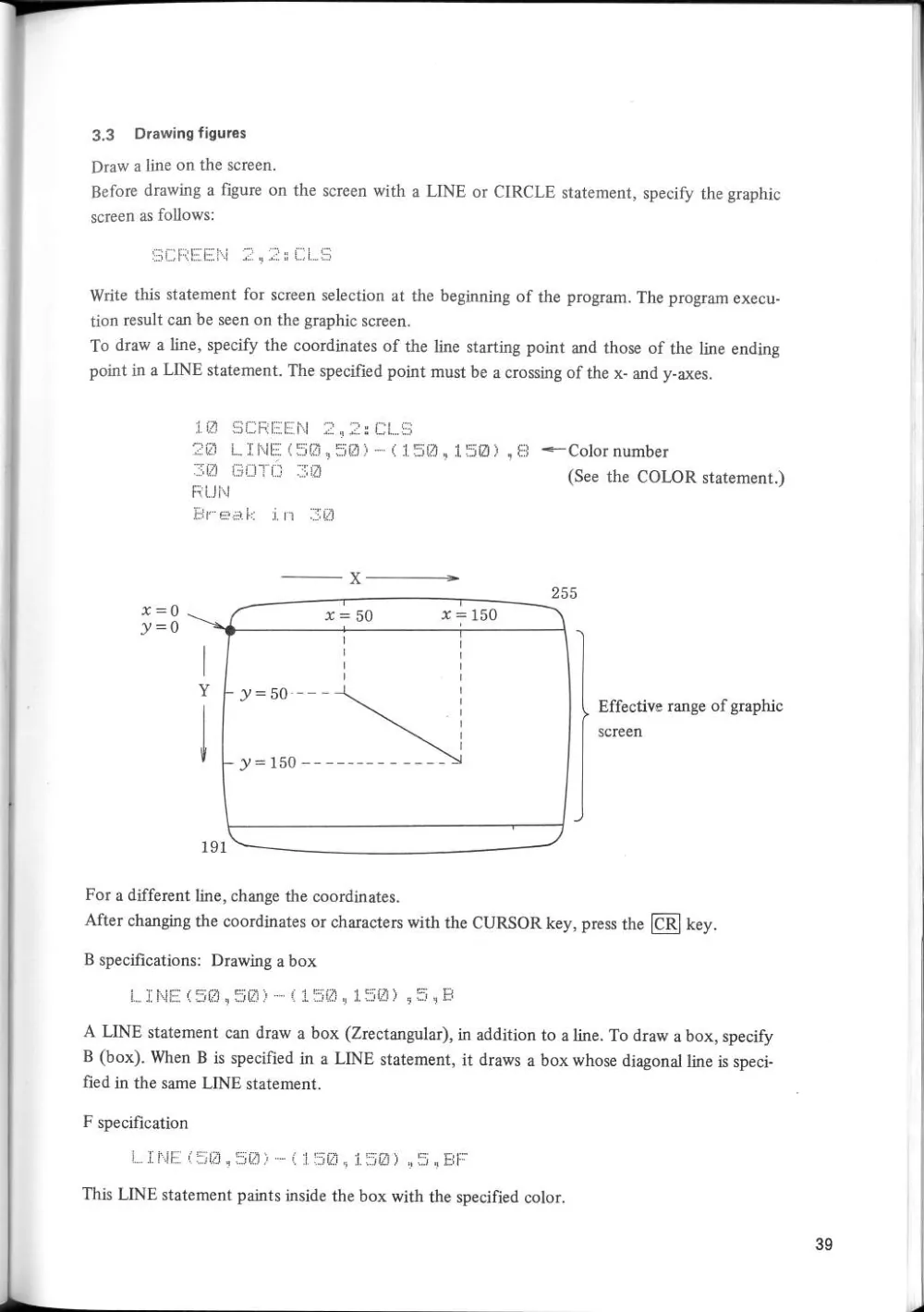 SF-7000 Super Control Station — User's Manual — page 45 of 240, scanned from the printed manual