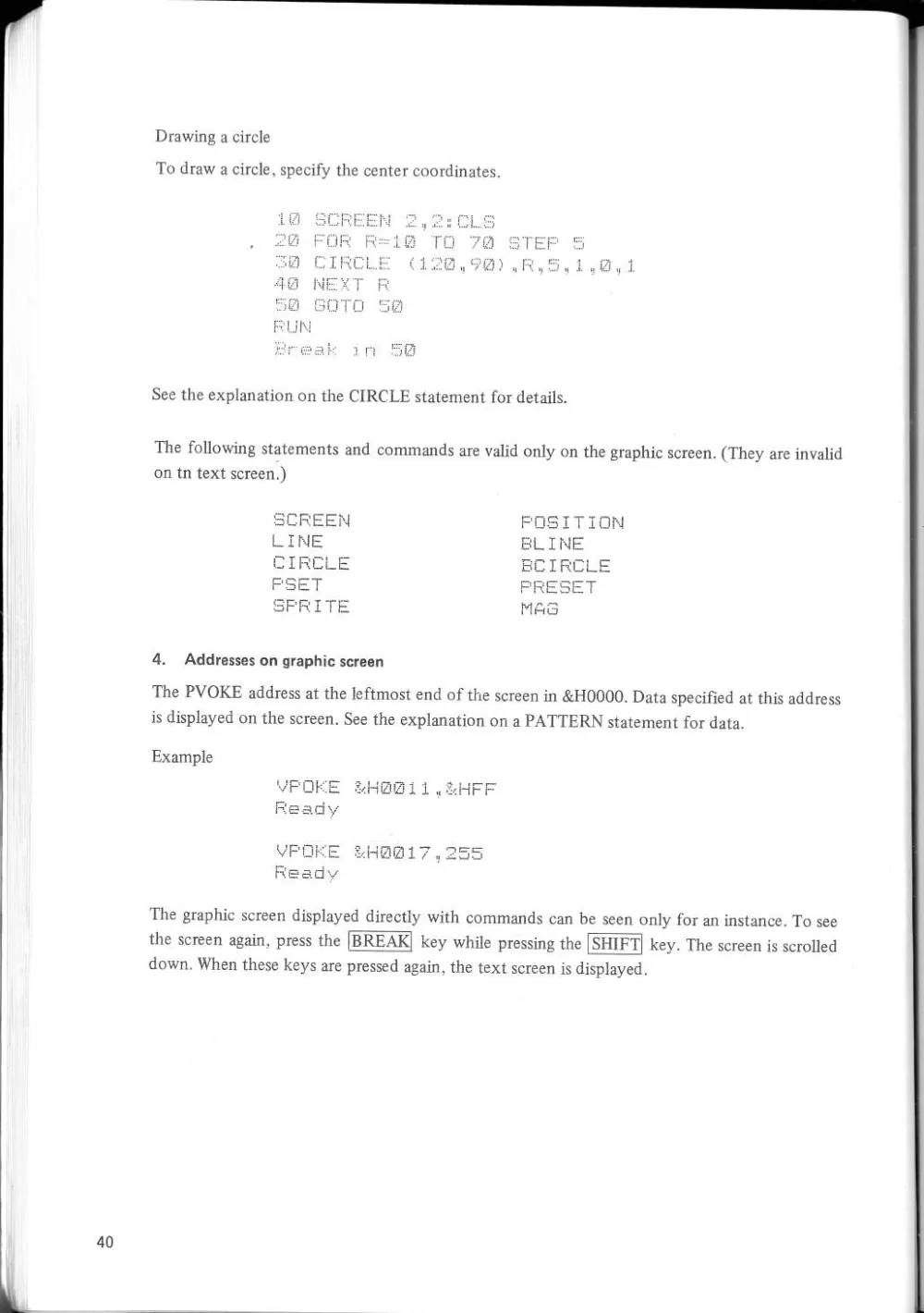 SF-7000 Super Control Station — User's Manual — page 46 of 240, scanned from the printed manual