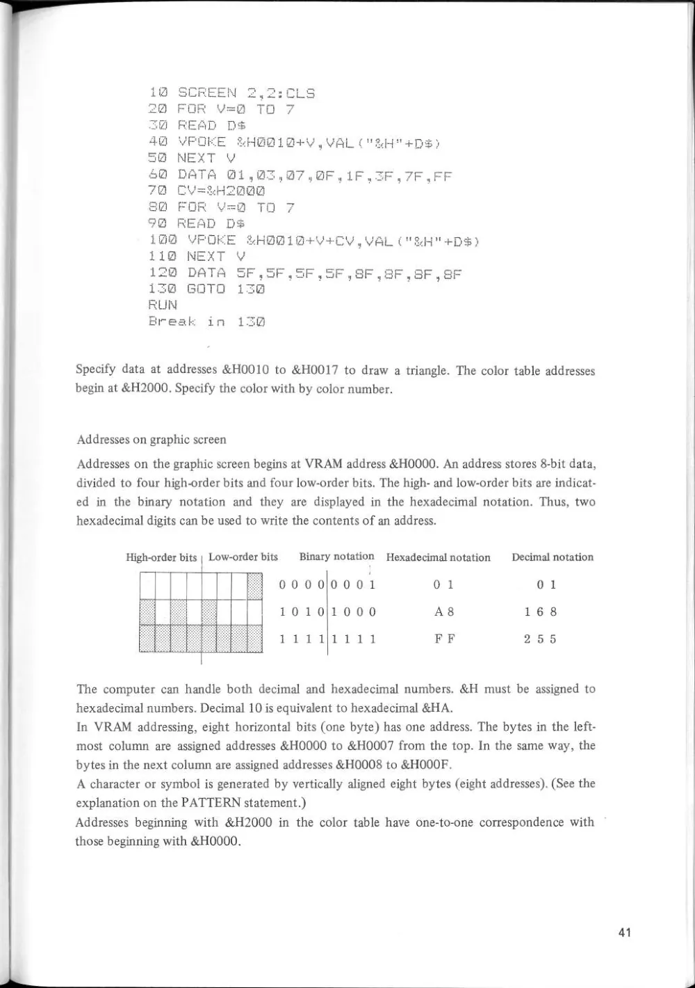 SF-7000 Super Control Station — User's Manual — page 47 of 240, scanned from the printed manual