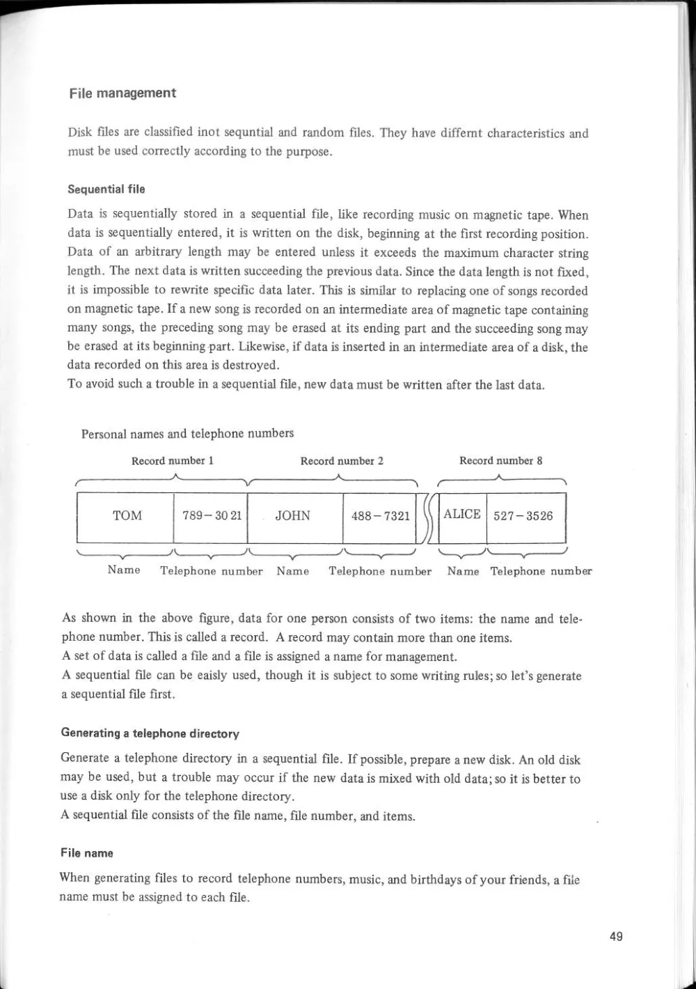 SF-7000 Super Control Station — User's Manual — page 55 of 240, scanned from the printed manual